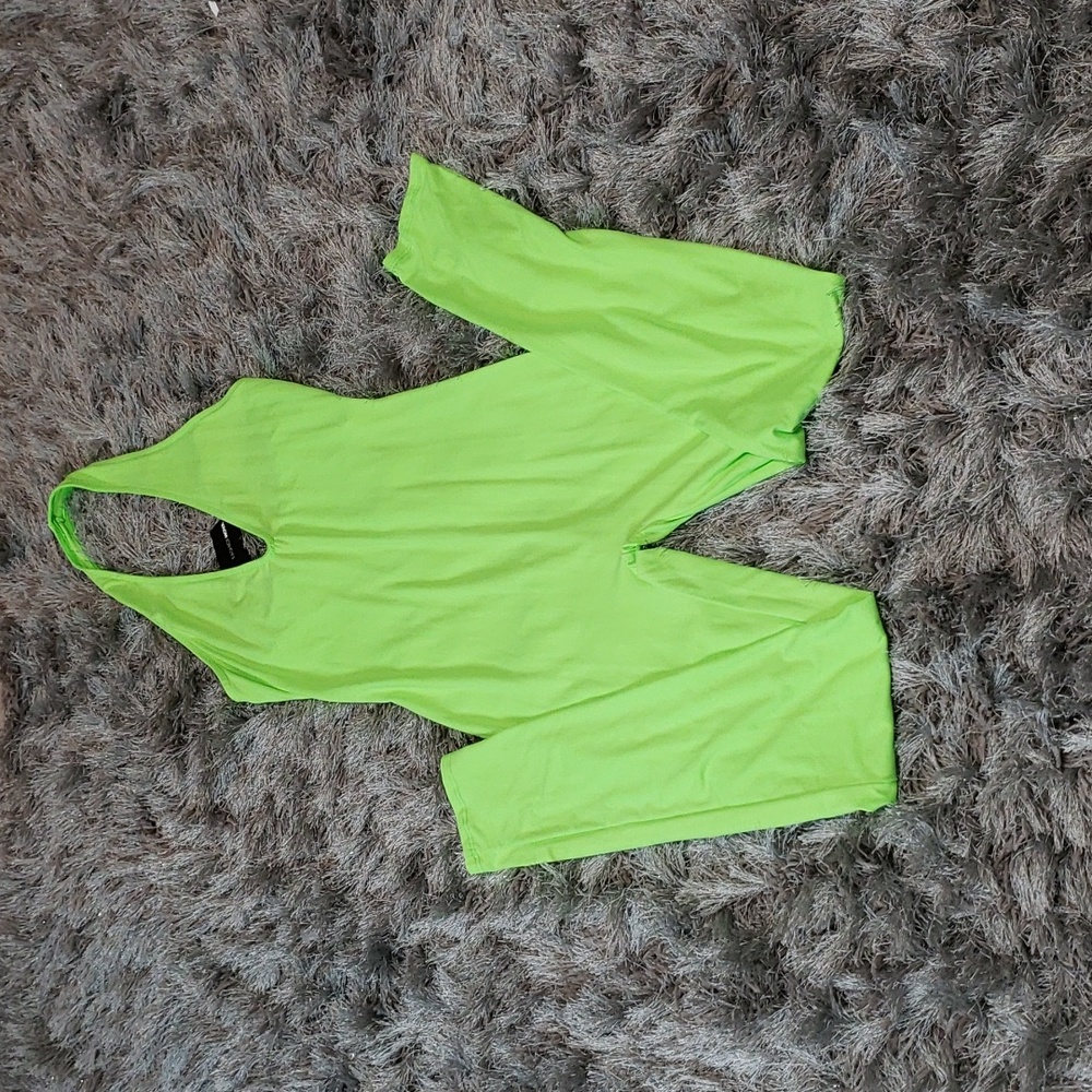 Lime Green Jumpsuit